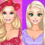 Bffs Fashion Showdown: Barbie Vs Rapunzel
